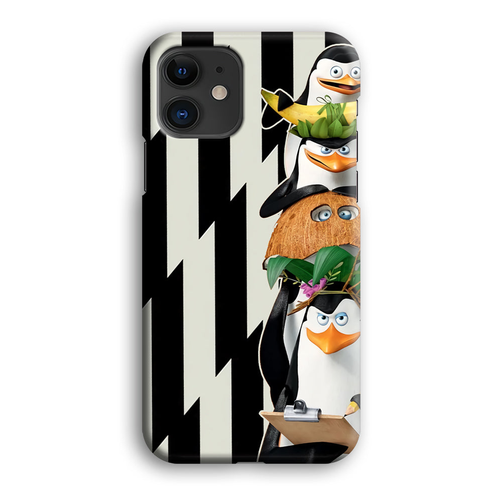 Madagascar Penguin Team iPhone 12 Case