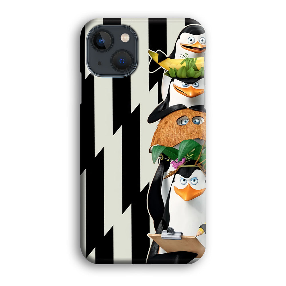 Madagascar Penguin Team iPhone 13 Case