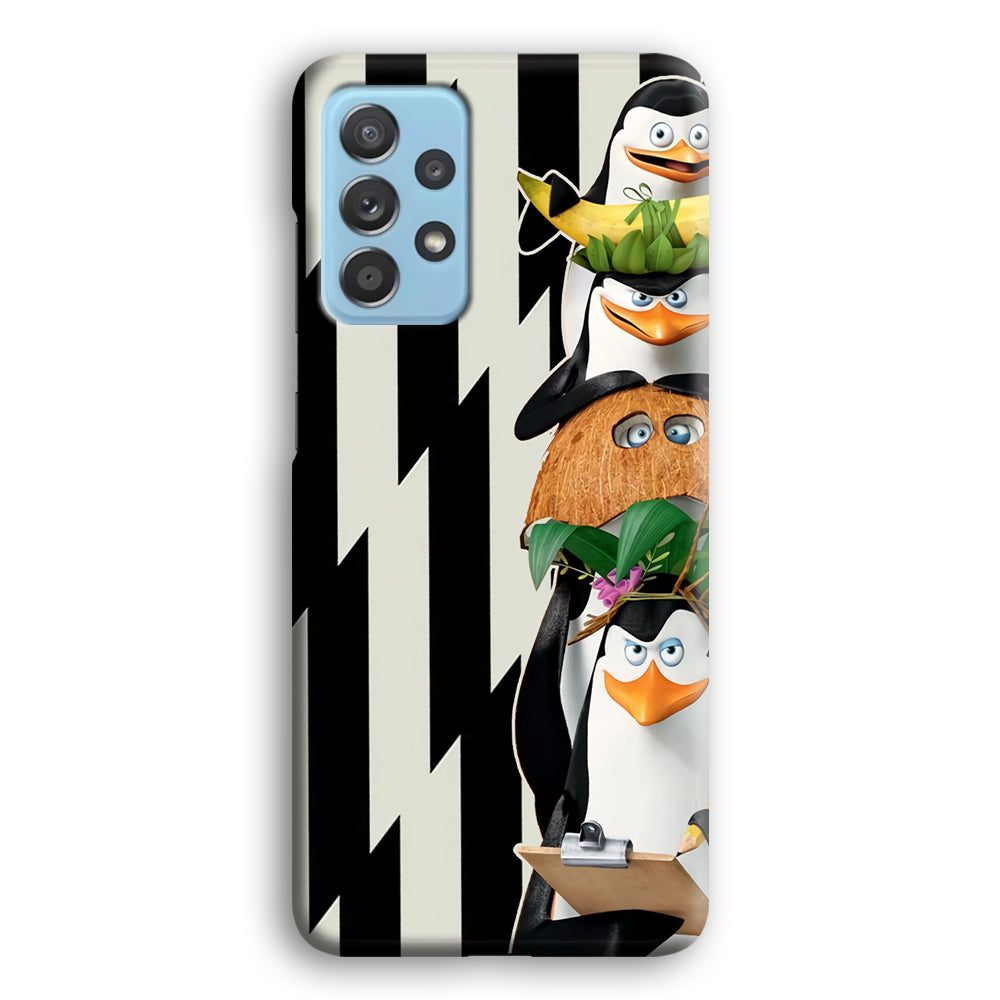 Madagascar Penguin Team Samsung Galaxy A72 Case 3D Case