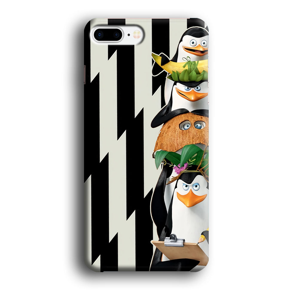 Madagascar Penguin Team iPhone 8 Plus Case