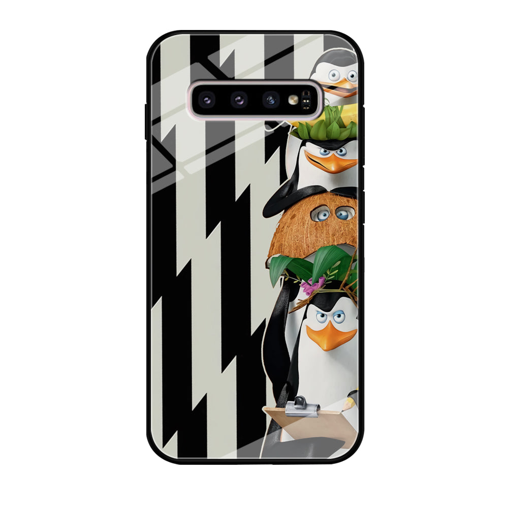 Madagascar Penguin Team Samsung Galaxy S10 Case