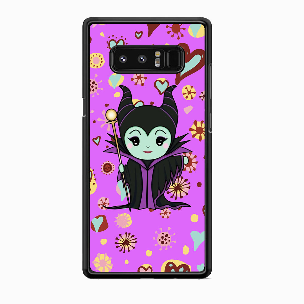 Maleficent Cartoon in Love Samsung Galaxy Note 8 Case