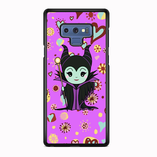 Maleficent Cartoon in Love Samsung Galaxy Note 9 Case