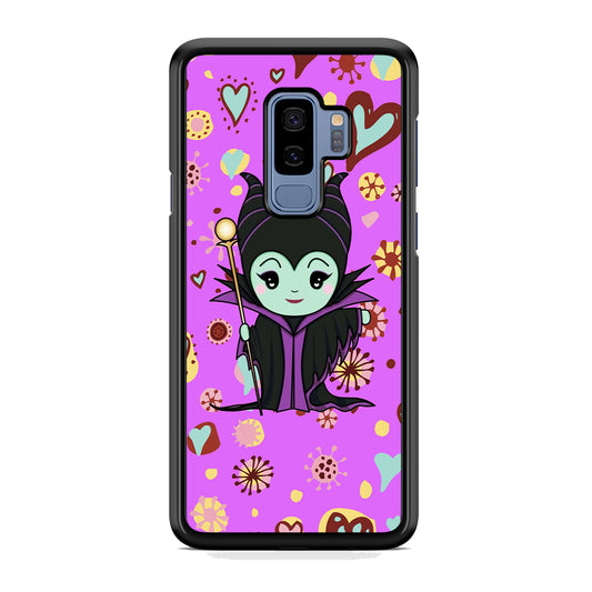 Maleficent Cartoon in Love Samsung Galaxy S9 Plus Case