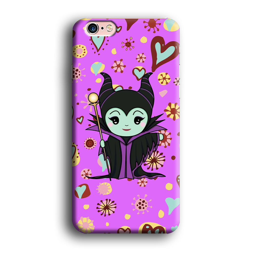 Maleficent Cartoon in Love iPhone 6 Plus | 6s Plus Case