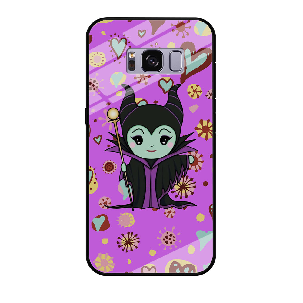 Maleficent Cartoon in Love Samsung Galaxy S8 Case