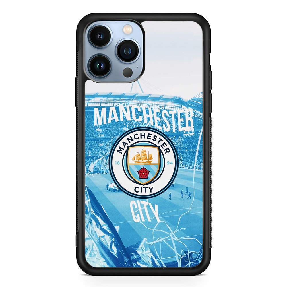 Manchester City Home iPhone 13 Pro Max Case