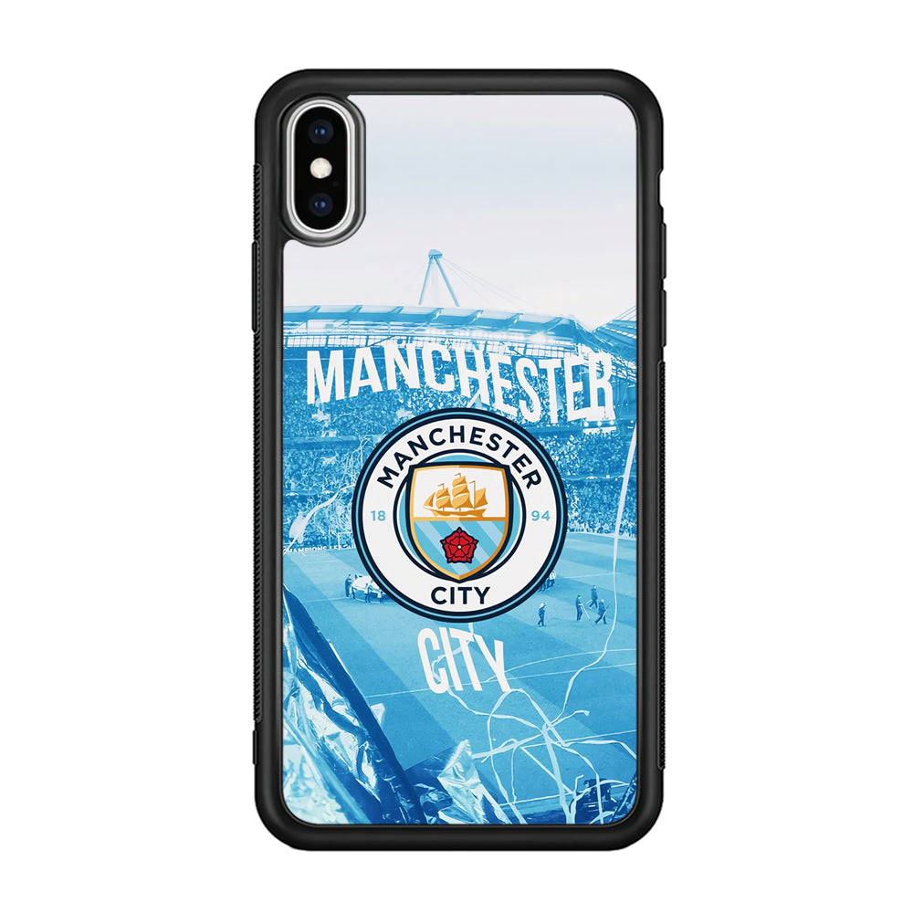 Manchester City Home iPhone X Case