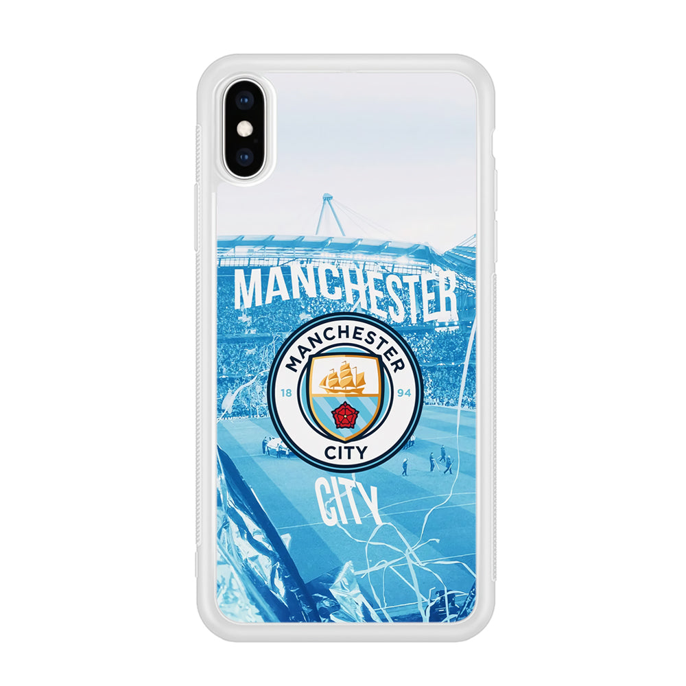 Manchester City Home iPhone X Case