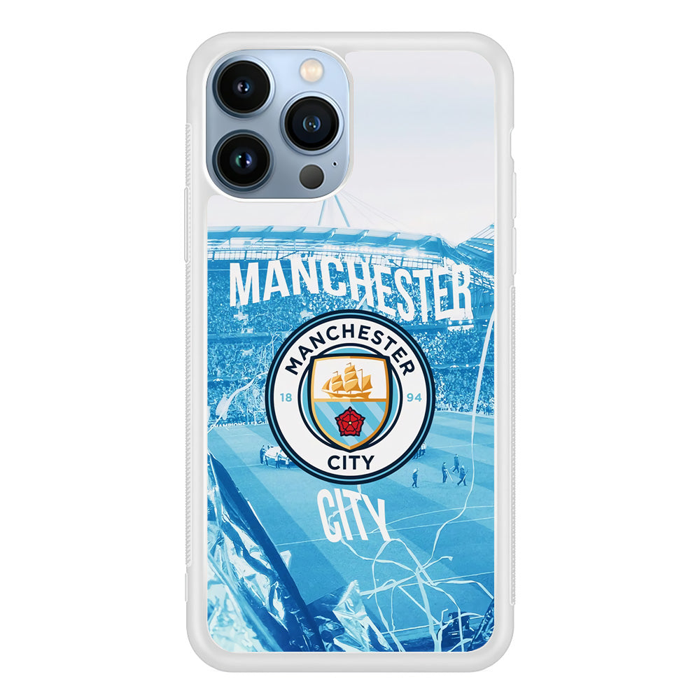 Manchester City Home iPhone 13 Pro Max Case