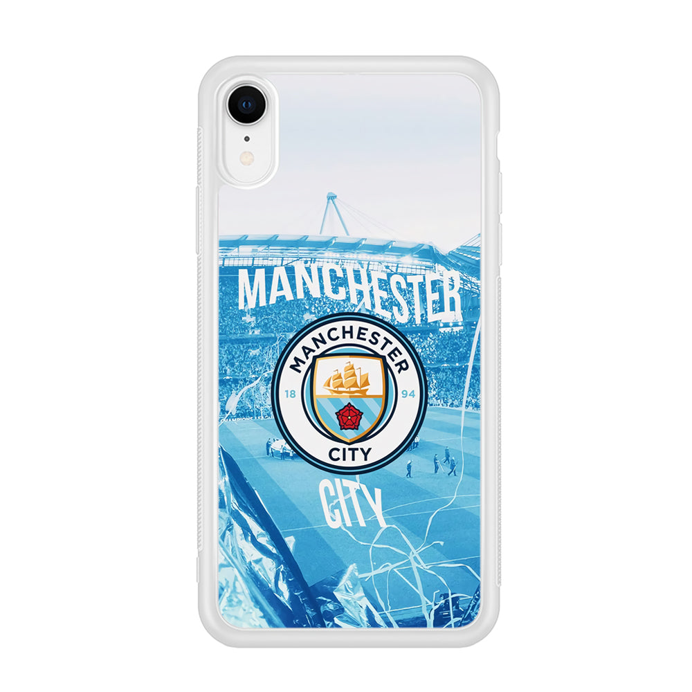 Manchester City Home iPhone XR Case