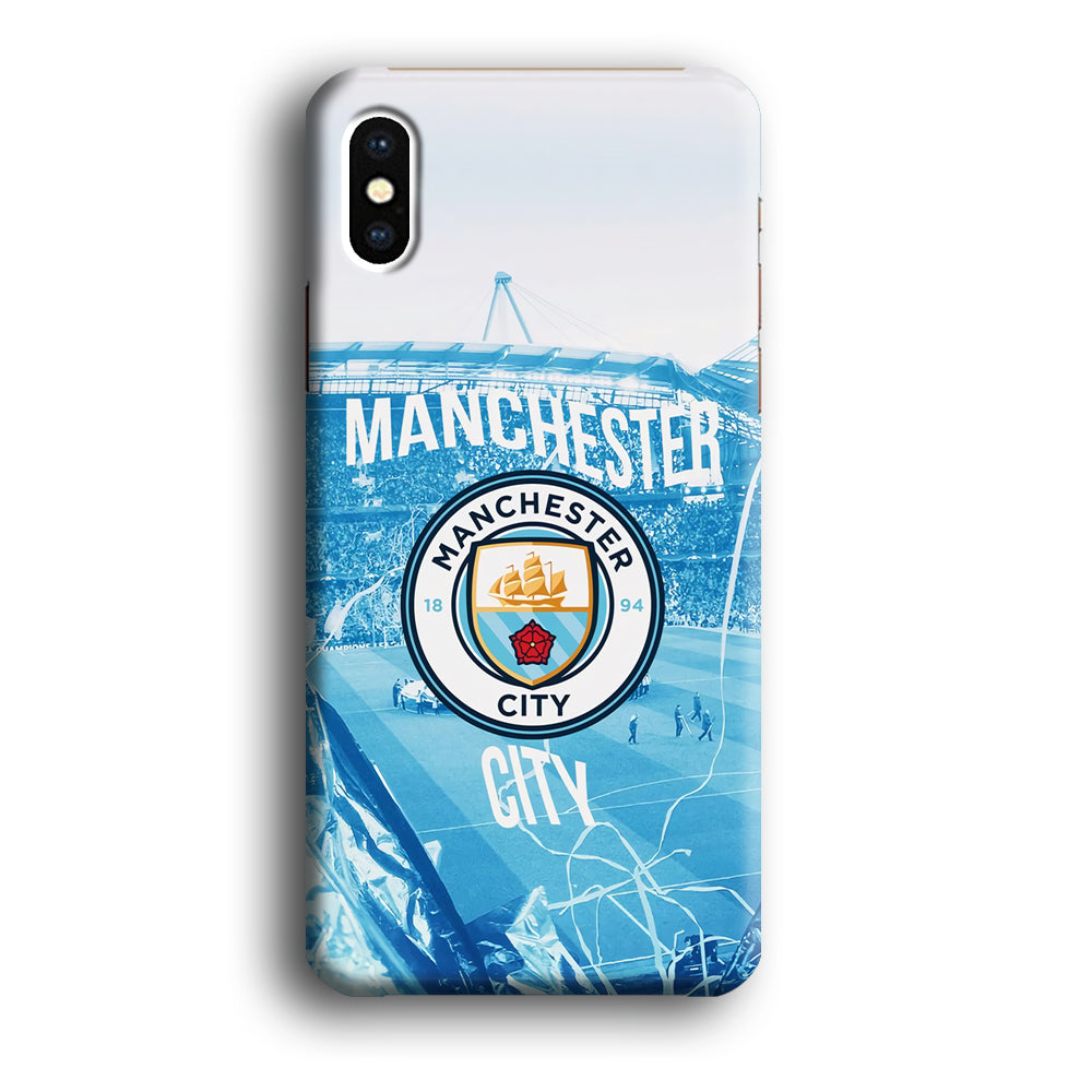 Manchester City Home iPhone X Case