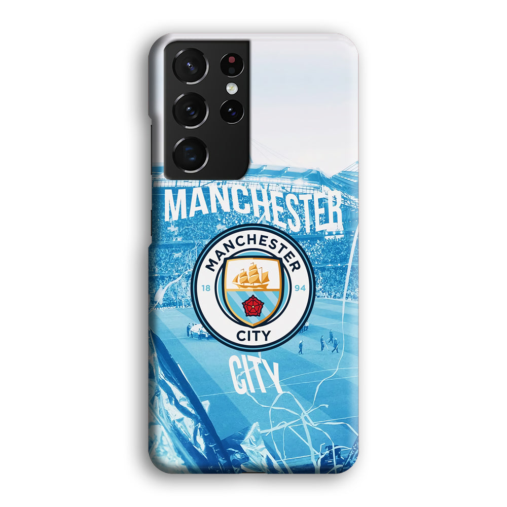 Manchester City Home Samsung Galaxy S21 Ultra Case