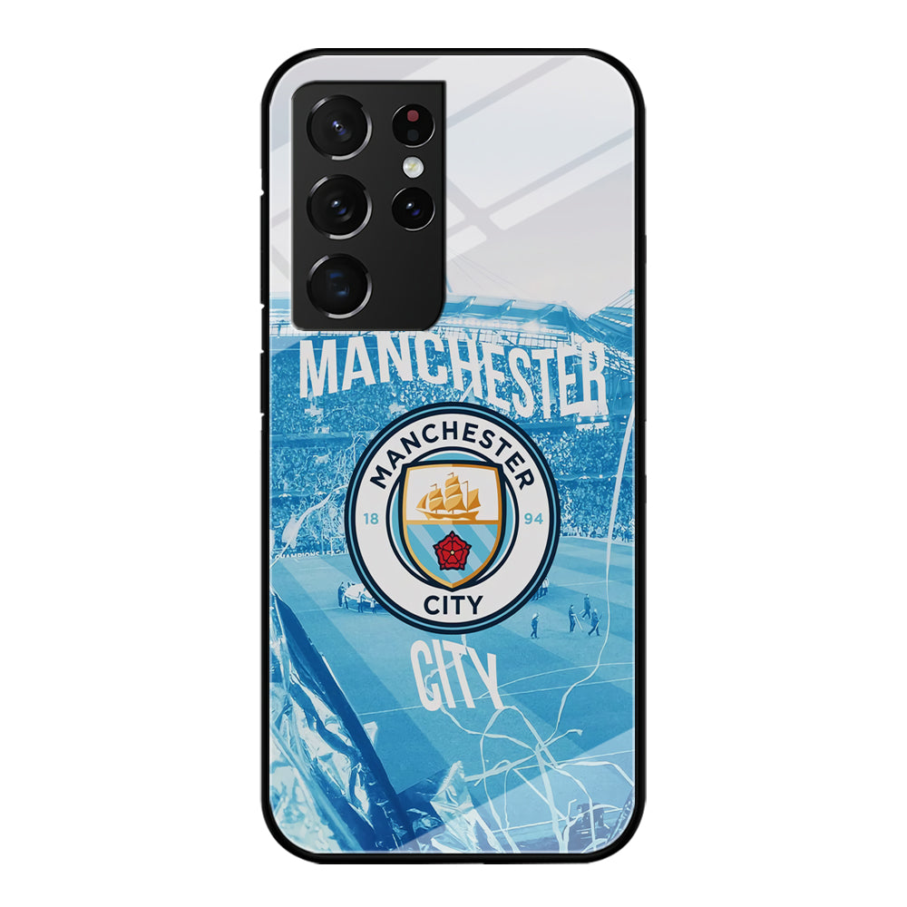 Manchester City Home Samsung Galaxy S21 Ultra Case