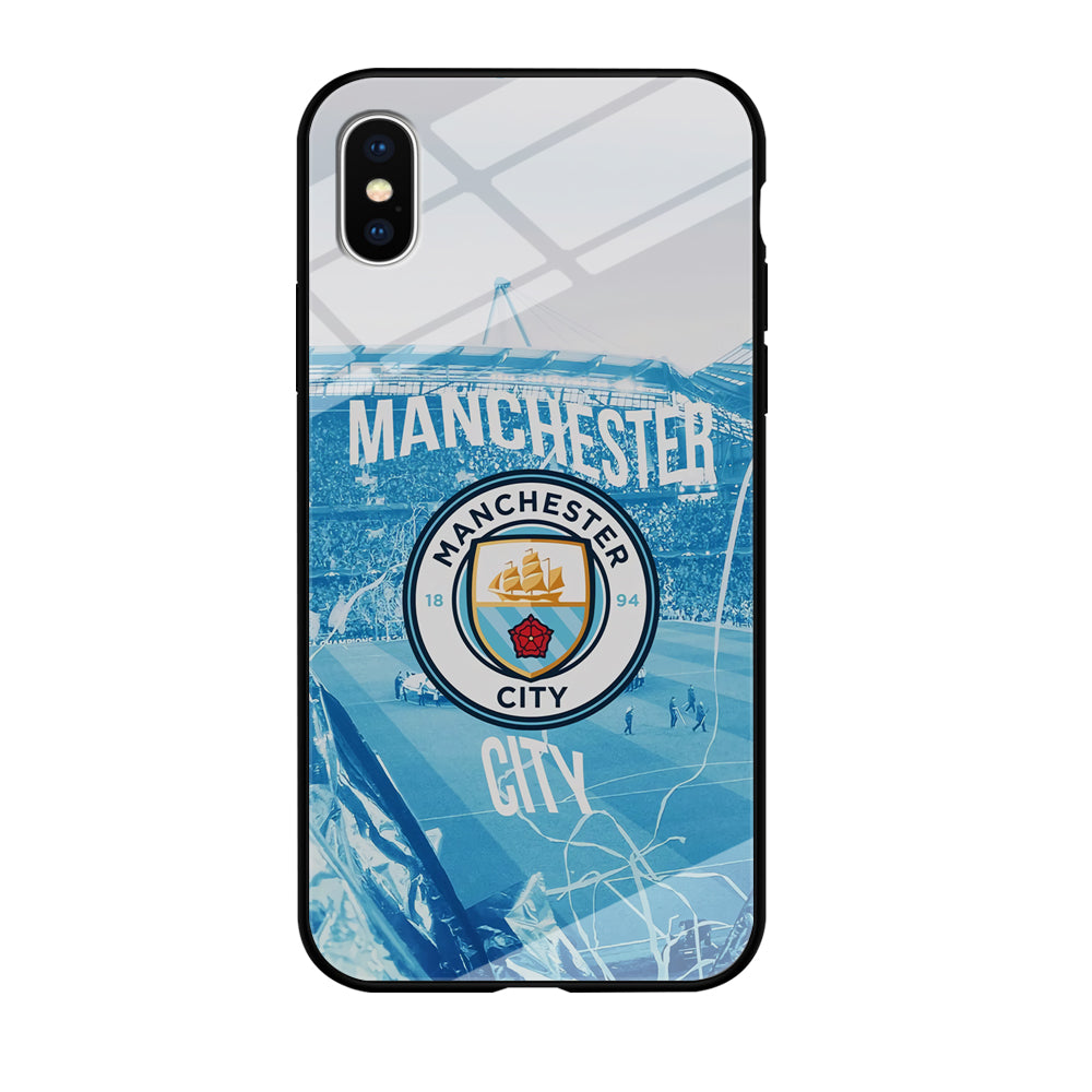 Manchester City Home iPhone X Case