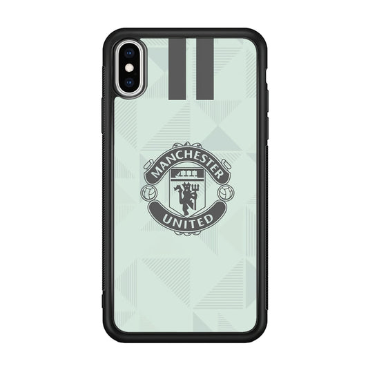 Manchester United Bluish Jersey iPhone X Case