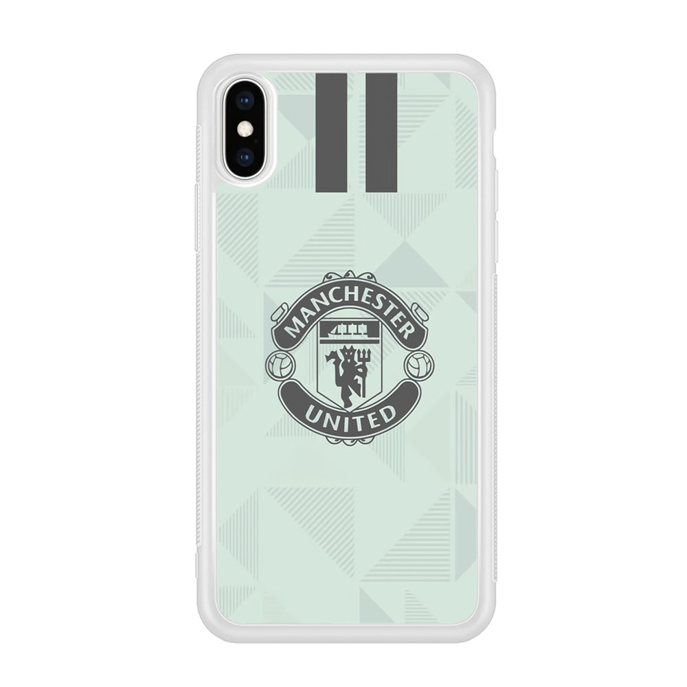 Manchester United Bluish Jersey iPhone X Case