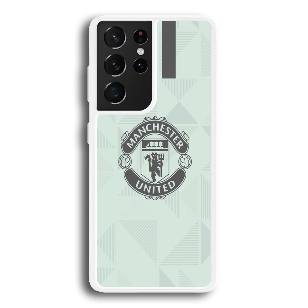 Manchester United Bluish Jersey Samsung Galaxy S21 Ultra Case