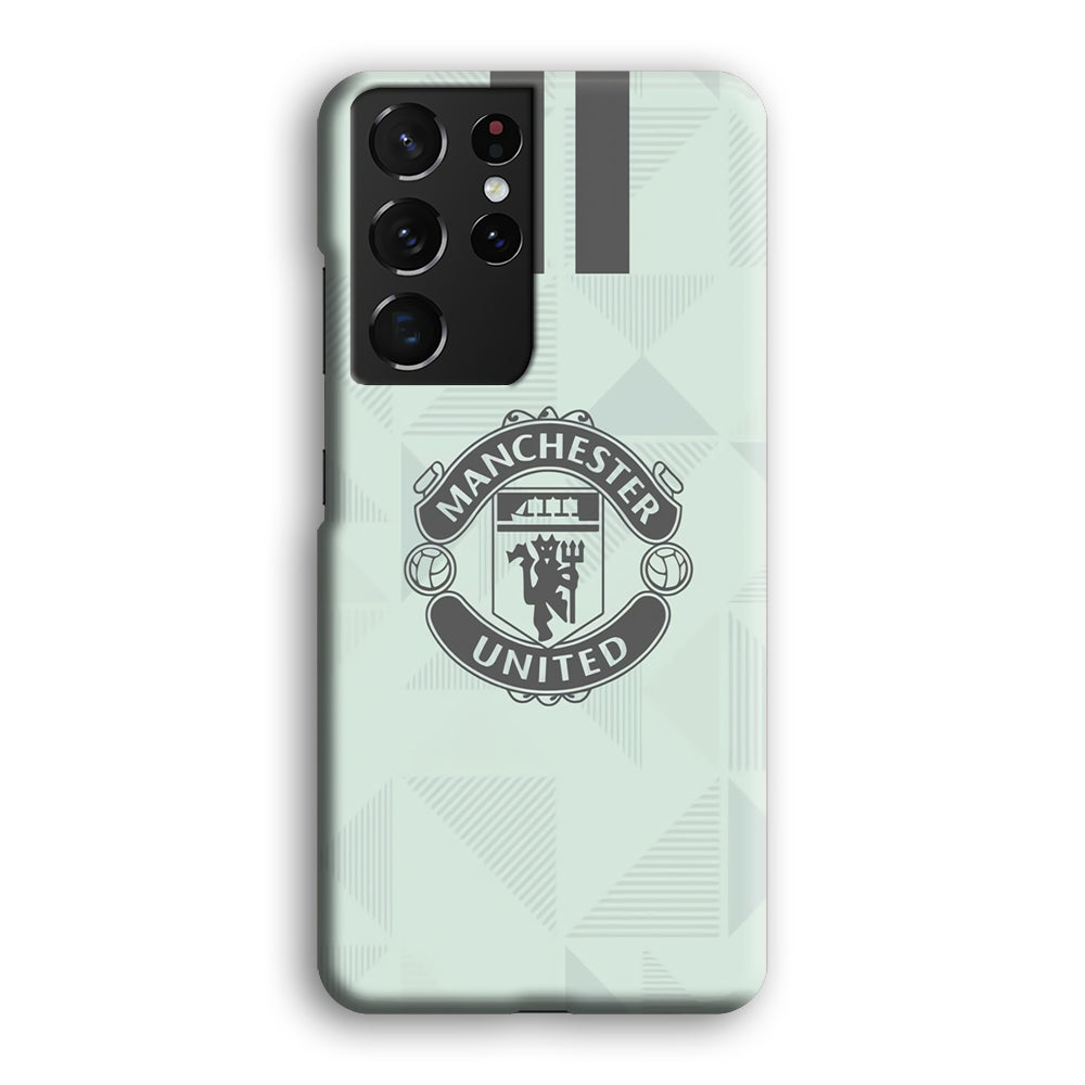 Manchester United Bluish Jersey Samsung Galaxy S21 Ultra Case