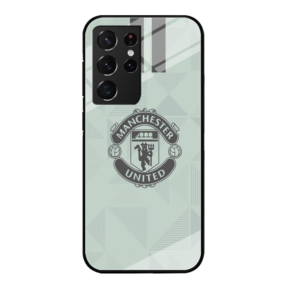 Manchester United Bluish Jersey Samsung Galaxy S21 Ultra Case