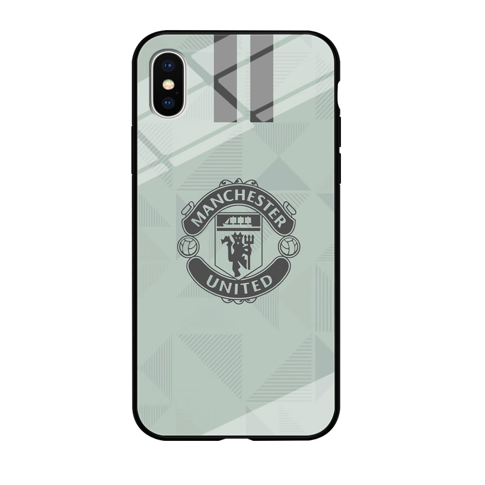 Manchester United Bluish Jersey iPhone X Case