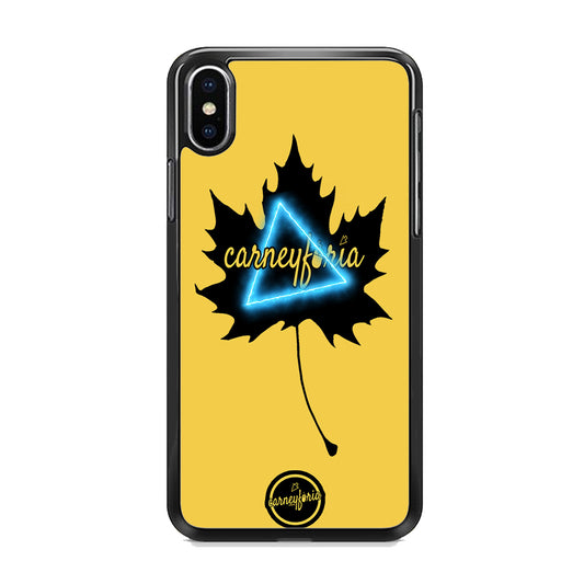 Maple Carneyforia Blue Light iPhone X Case