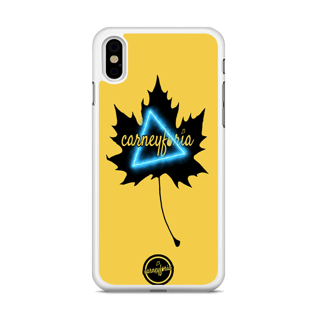 Maple Carneyforia Blue Light iPhone X Case