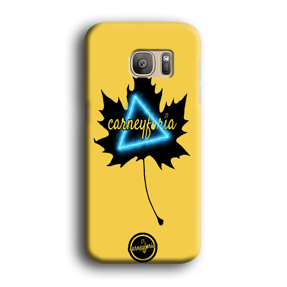 Maple Carneyforia Blue Light Samsung Galaxy S7 Edge Case