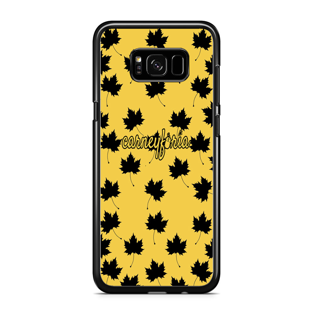 Maple Leaf Doodle Carneyforia Samsung Galaxy S8 Case