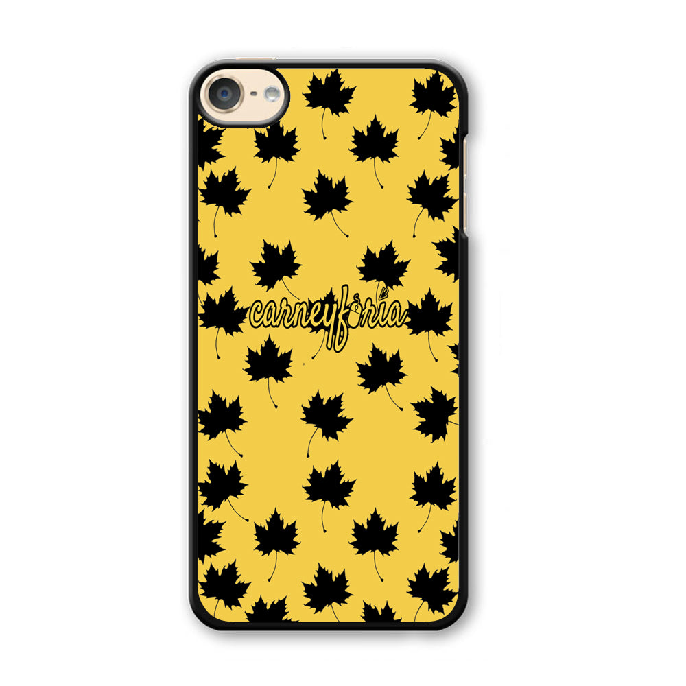 Maple Leaf Doodle Carneyforia iPod Touch 6 Case - Carneyforia