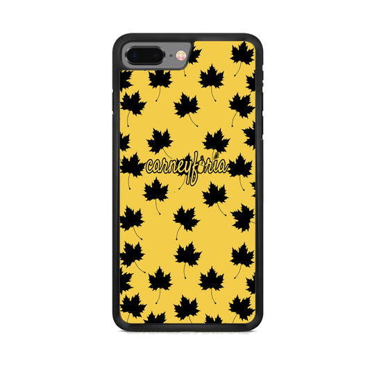 Maple Leaf Doodle Carneyforia iPhone 7 Plus Case