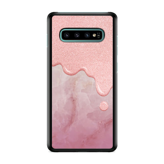 Marble Melting Rosy Samsung Galaxy S10 Case
