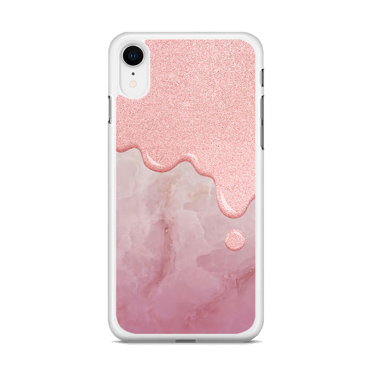 Marble Melting Rosy iPhone XR Case