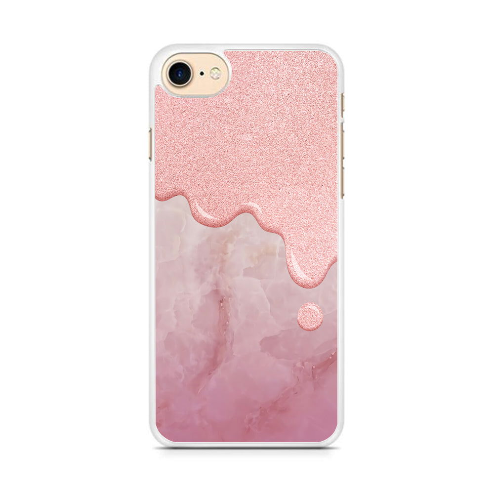 Marble Melting Rosy iPhone 7 Case