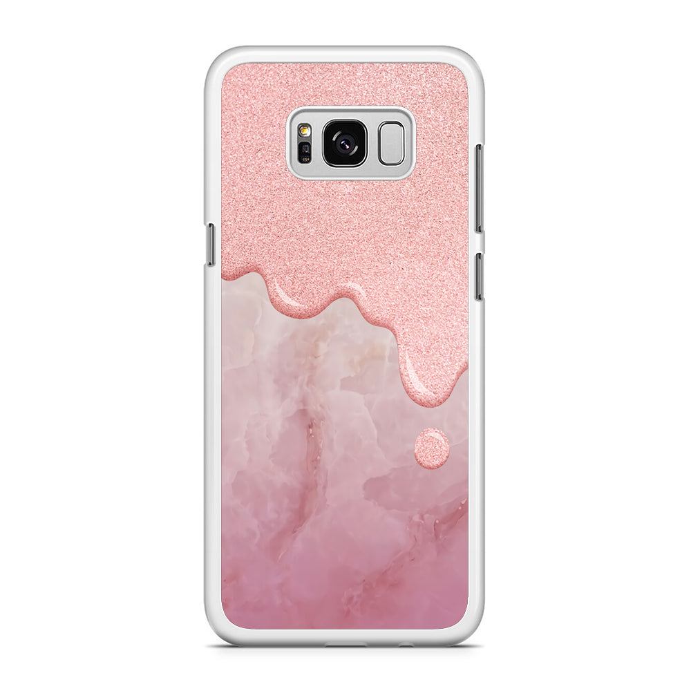 Marble Melting Rosy Samsung Galaxy S8 Case