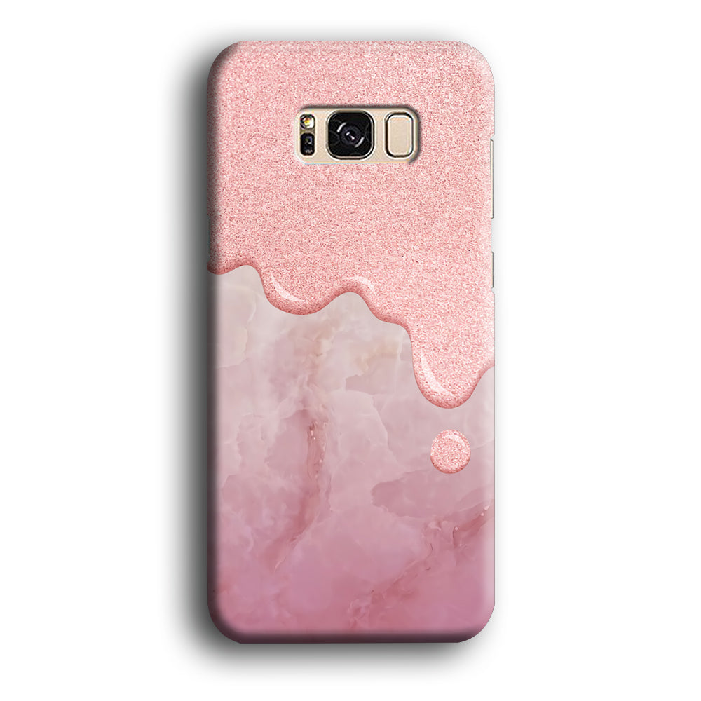 Marble Melting Rosy Samsung Galaxy S8 Case