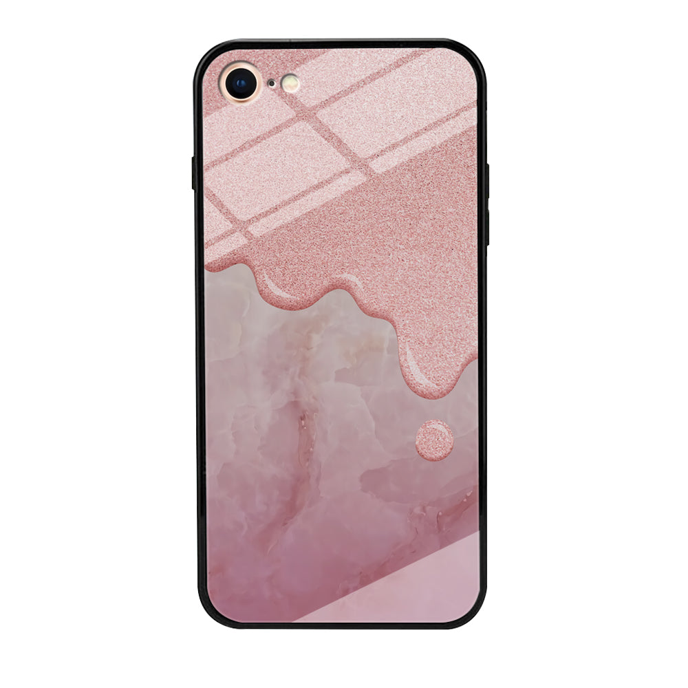 Marble Melting Rosy iPhone 7 Case