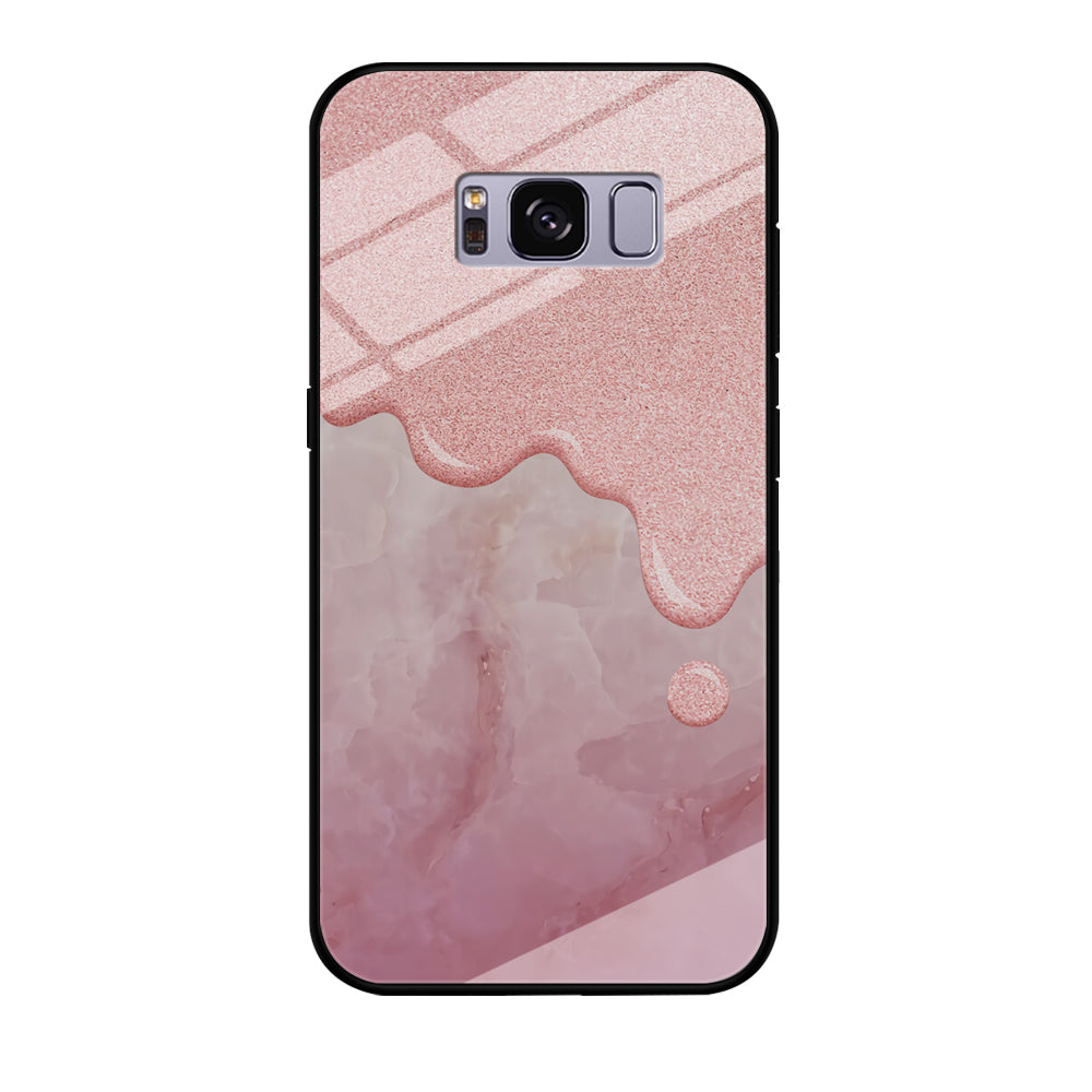 Marble Melting Rosy Samsung Galaxy S8 Case