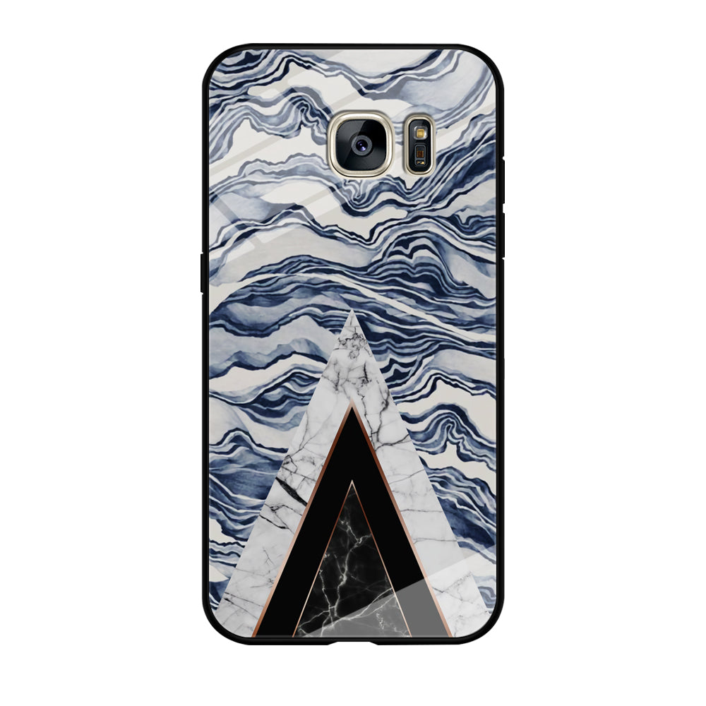 Marble Pinnacle of The Cloud Samsung Galaxy S7 Edge Case