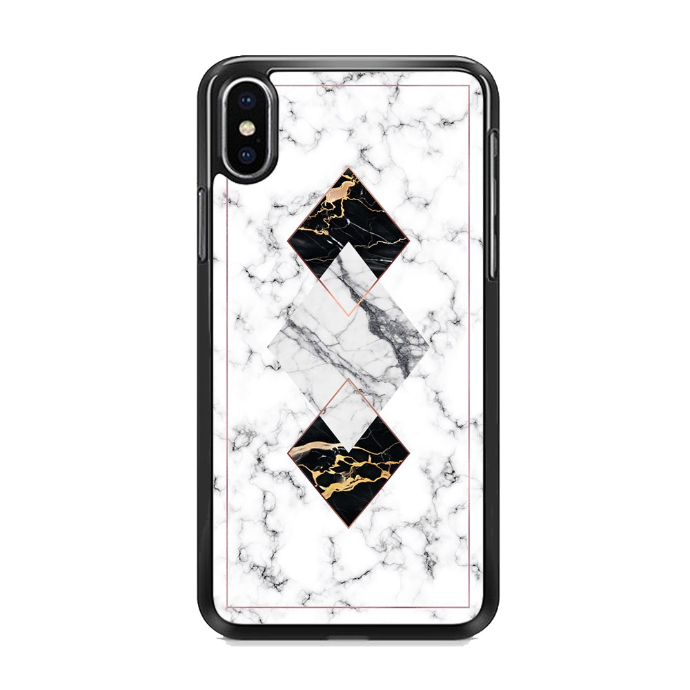 Marble Square Instalation iPhone X Case