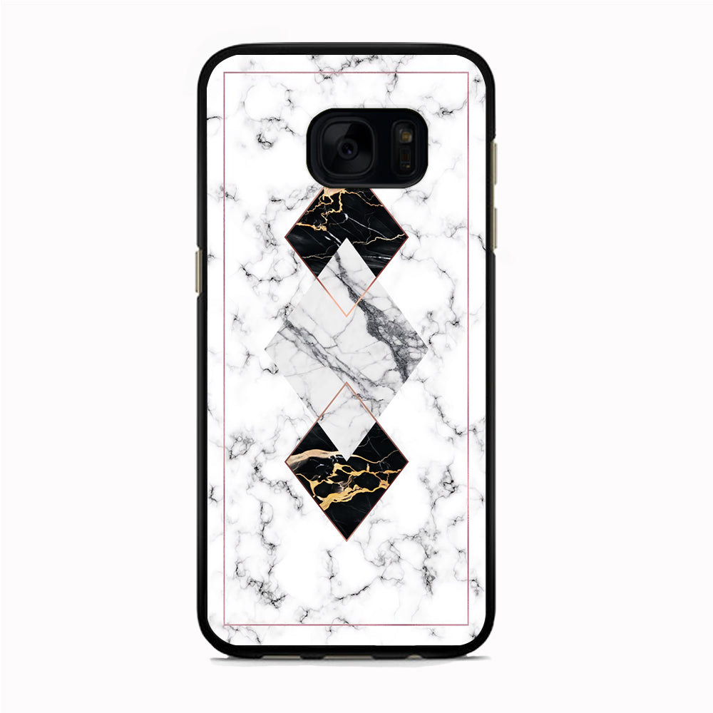 Marble Square Instalation Samsung Galaxy S7 Edge Case