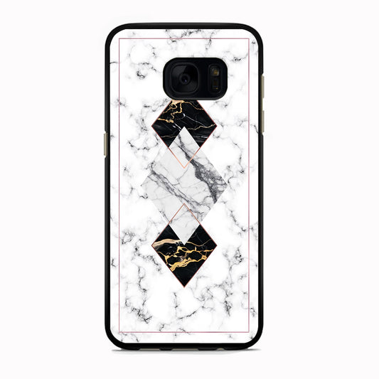 Marble Square Instalation Samsung Galaxy S7 Edge Case