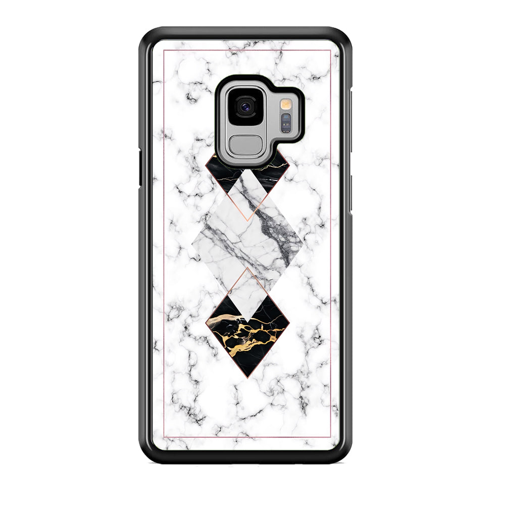 Marble Square Instalation Samsung Galaxy S9 Case
