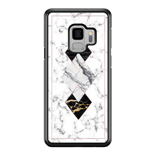Marble Square Instalation Samsung Galaxy S9 Case