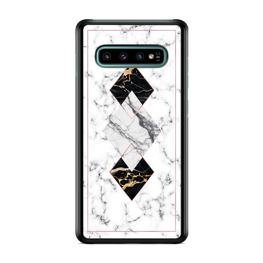 Marble Square Instalation Samsung Galaxy S10 Case