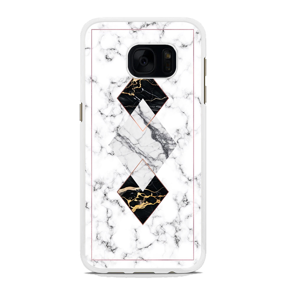 Marble Square Instalation Samsung Galaxy S7 Edge Case