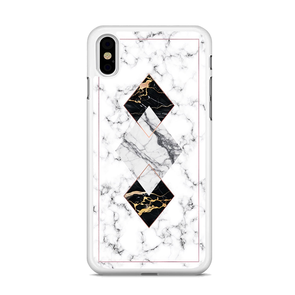 Marble Square Instalation iPhone X Case