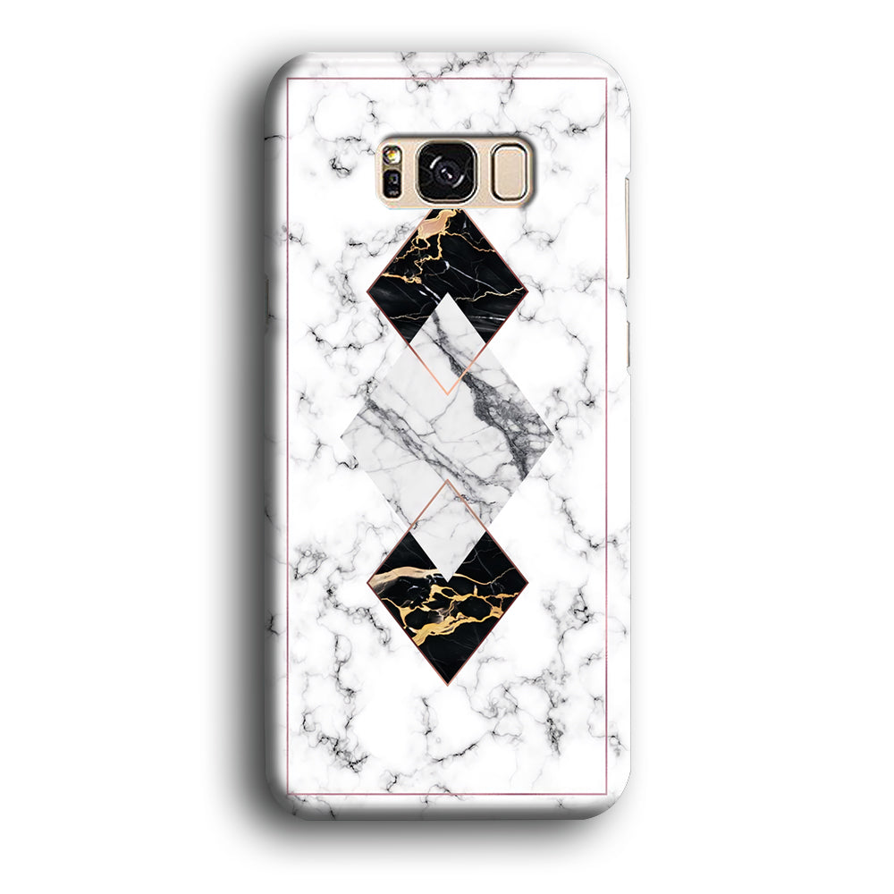 Marble Square Instalation Samsung Galaxy S8 Case