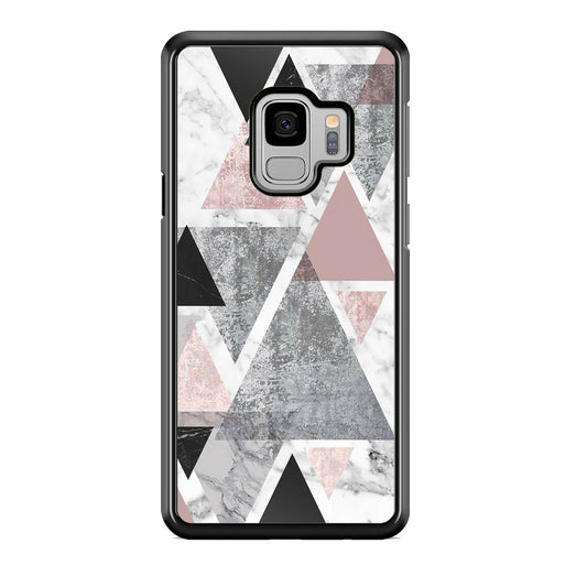 Marble Triangle of Pixel Samsung Galaxy S9 Case