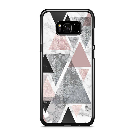 Marble Triangle of Pixel Samsung Galaxy S8 Case